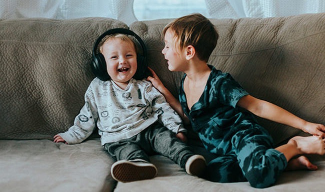 children laughing together